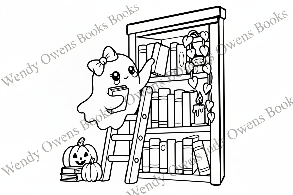 PRE-ORDER Ship date expected: September 25th The Pumpkin Patch Bookstore: A Little Monsters Coloring Book for Halloween, Thanksgiving & Christmas