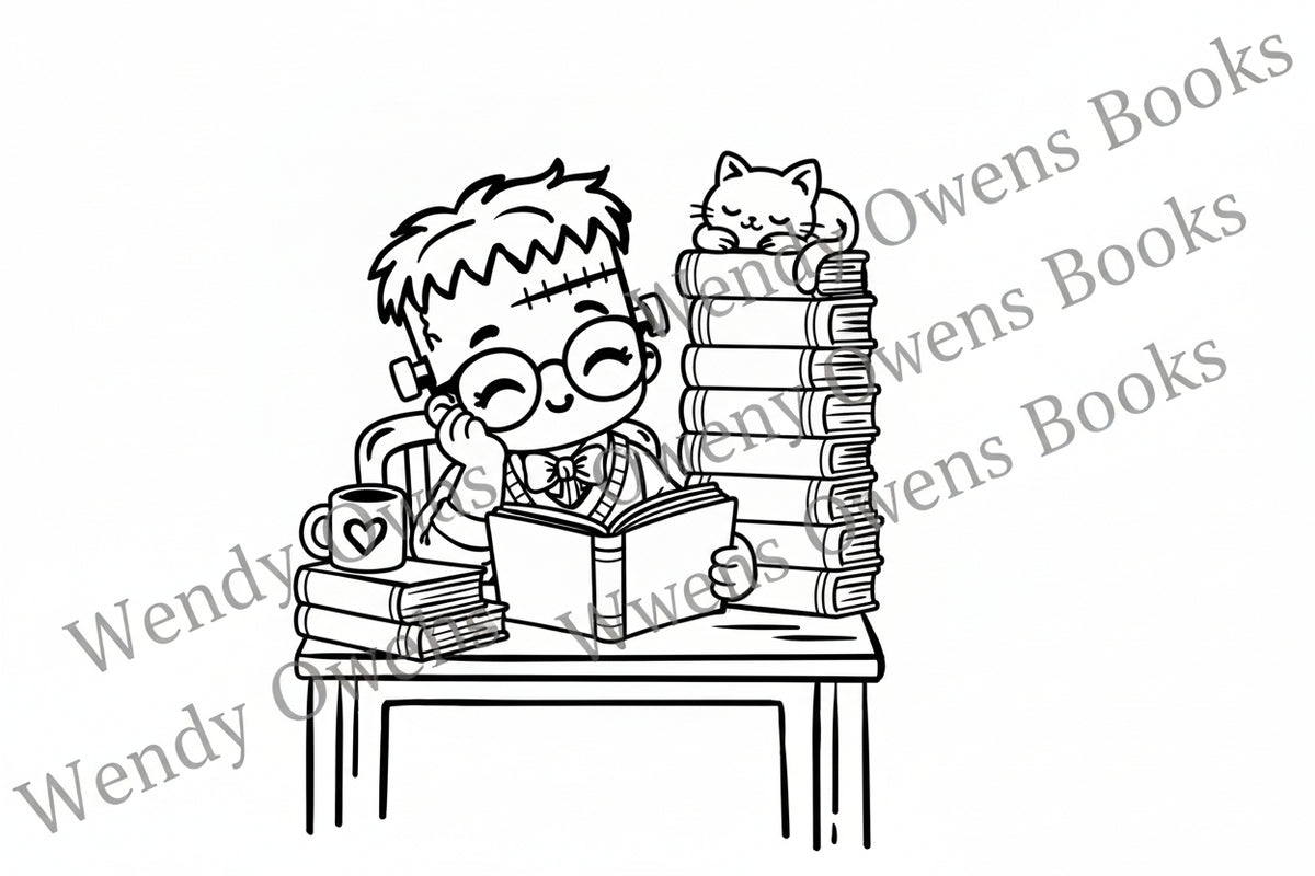 PRE-ORDER Ship date expected: September 25th The Pumpkin Patch Bookstore: A Little Monsters Coloring Book for Halloween, Thanksgiving & Christmas