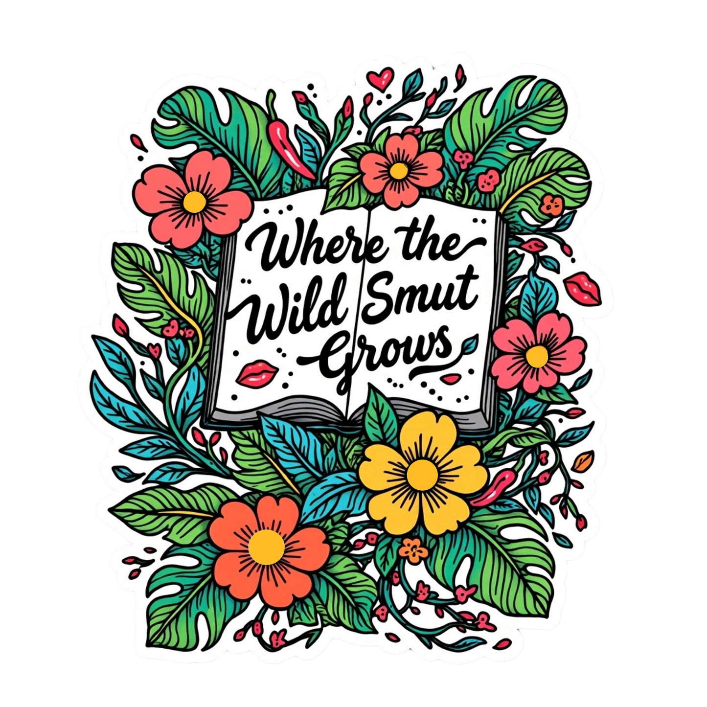 Bookish Vinyl Stickers – 3 Inch Waterproof Decals for Readers, Romantasy Fans, and Book Lovers | Bundle & Individual Options