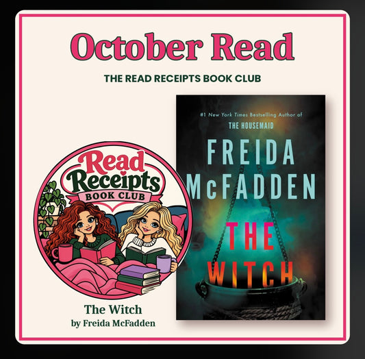 The Read Receipts Book Club | Monthly Book Club Subscription | Thriller & Romance Book Box, Kindle Box, or Digital Membership | Members-Only Live Discussions