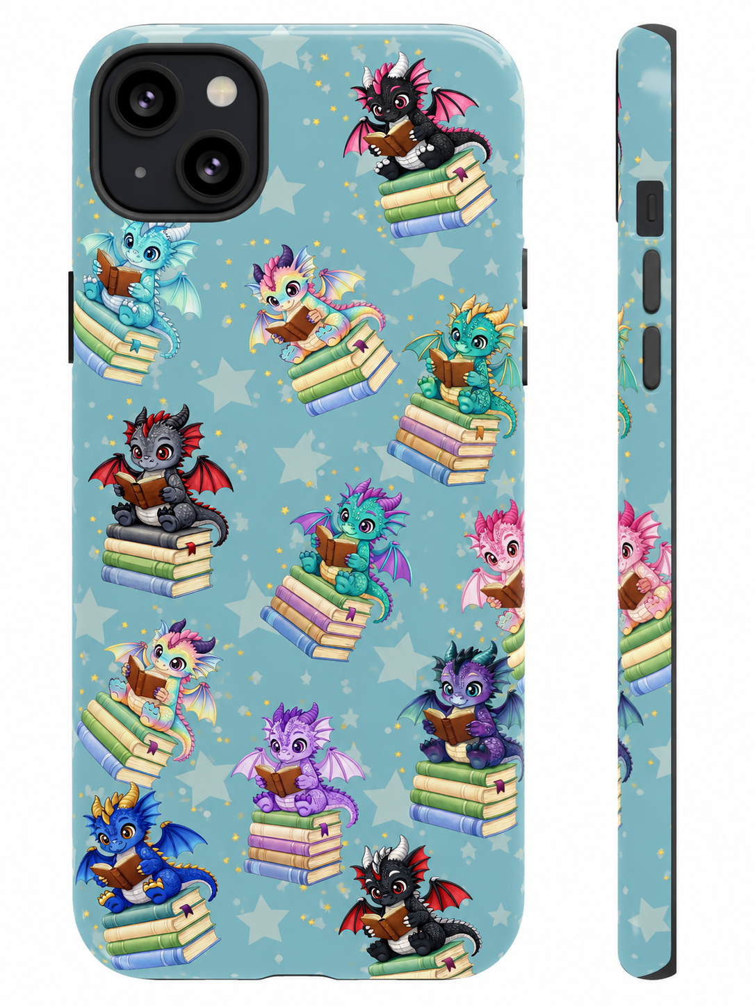 Pattern Based Book Lover Phone Case with MagSafe | BookTok Aesthetic | Reader Gift | Wireless Charging Compatible | Designs by Wendy Owens  iPhone 13 through 17 Pro Max & Air and Samsung Galaxy S26 (Copy) (Copy)