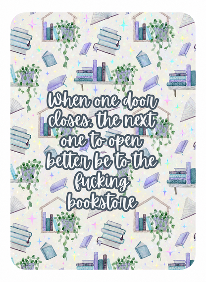 Basic 11th gen (2022) and Basic 12th gen (2024) Kindle Insert – Original Bookish Art by Wendy Owens | E-Reader Clear Case Insert | Matte or Holographic Stars