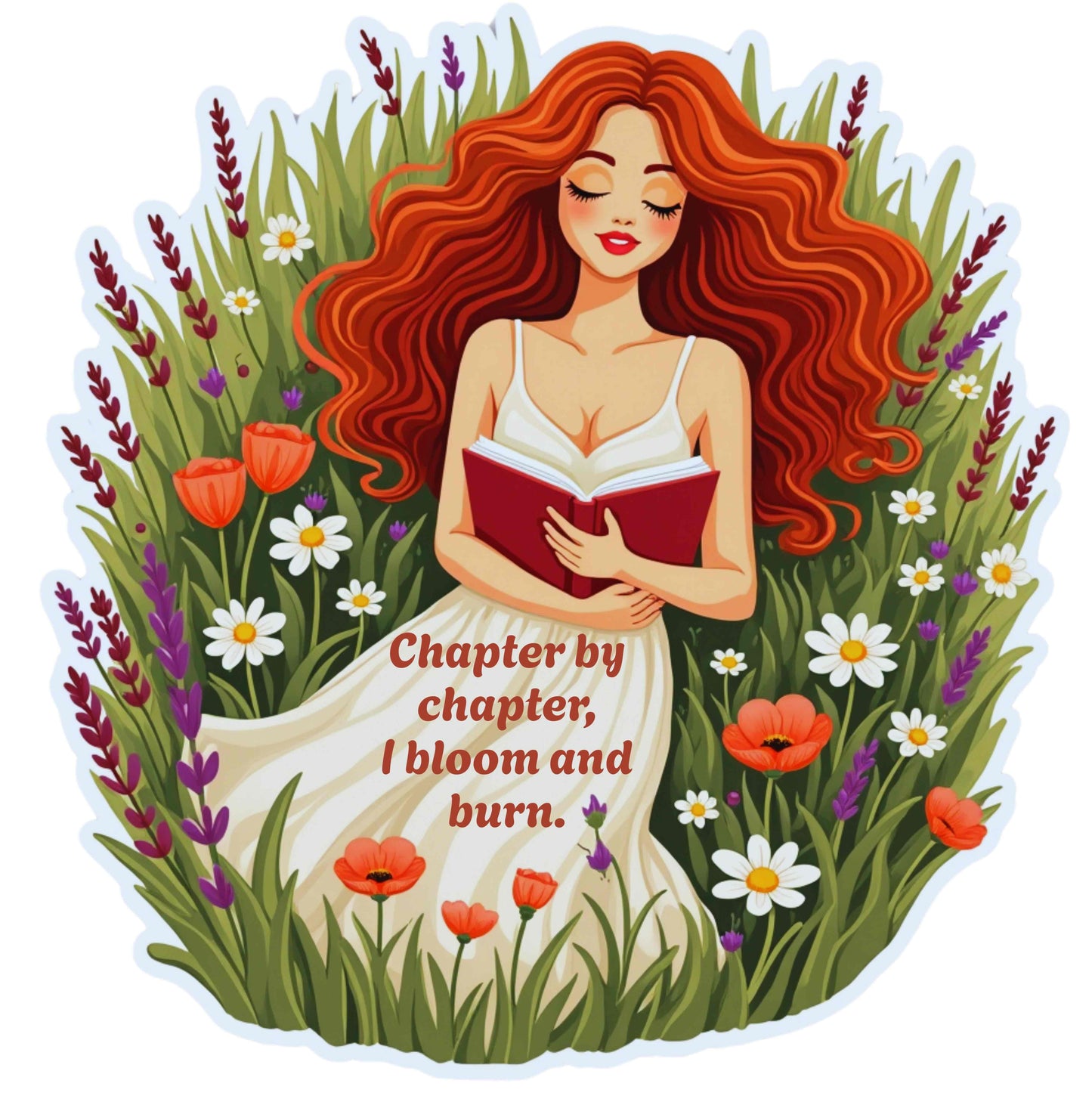 Bookish Vinyl Stickers – 3 Inch Waterproof Decals for Readers, Romantasy Fans, and Book Lovers | Bundle & Individual Options