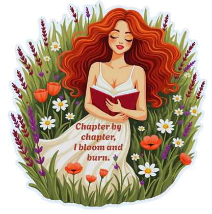 Bookish Vinyl Stickers – 3 Inch Waterproof Decals for Readers, Romantasy Fans, and Book Lovers | Bundle & Individual Options