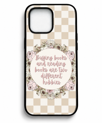 Sayings for Book Lovers Phone Case| BookTok Aesthetic | Reader Gift | Wireless Charging Compatible | Designs by Wendy Owens  iPhone 13 through 17 Pro Max & Air and Samsung Galaxy and Pixel