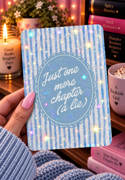 Basic 11th gen (2022) and Basic 12th gen (2024) Kindle Insert – Original Bookish Art by Wendy Owens | E-Reader Clear Case Insert | Matte or Holographic Stars
