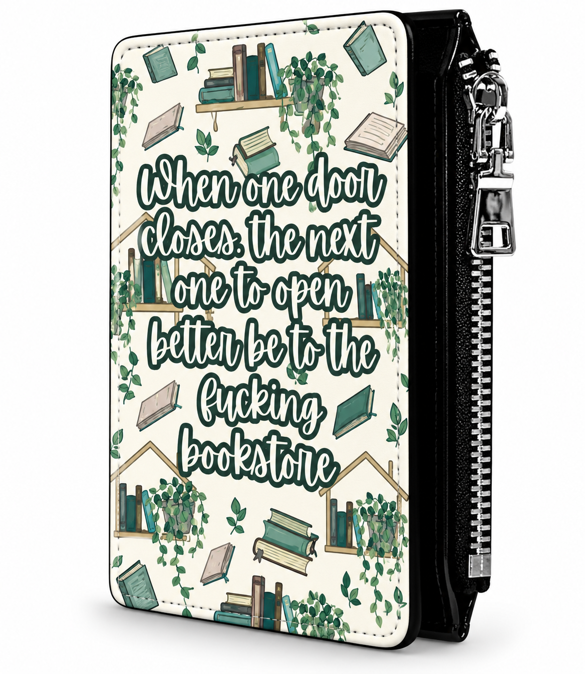Bookish Zipper Wallet – Book Lover Wallets, Multiple Reader Styles
