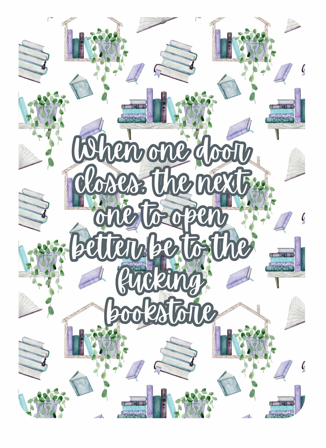 Basic 11th gen (2022) and Basic 12th gen (2024) Kindle Insert – Original Bookish Art by Wendy Owens | E-Reader Clear Case Insert | Matte or Holographic Stars
