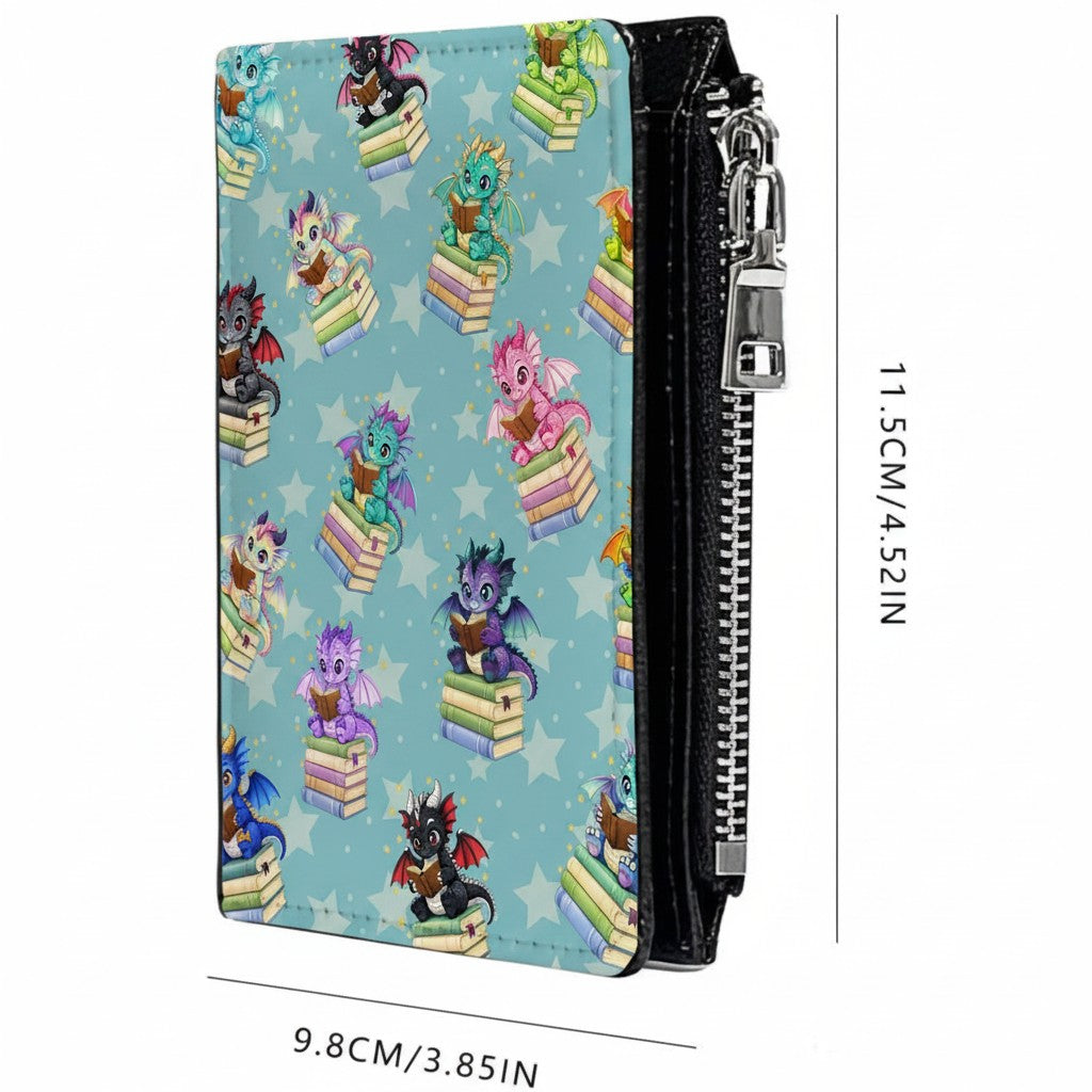 Bookish zipper Wallets. Choose Your Reader Personality
