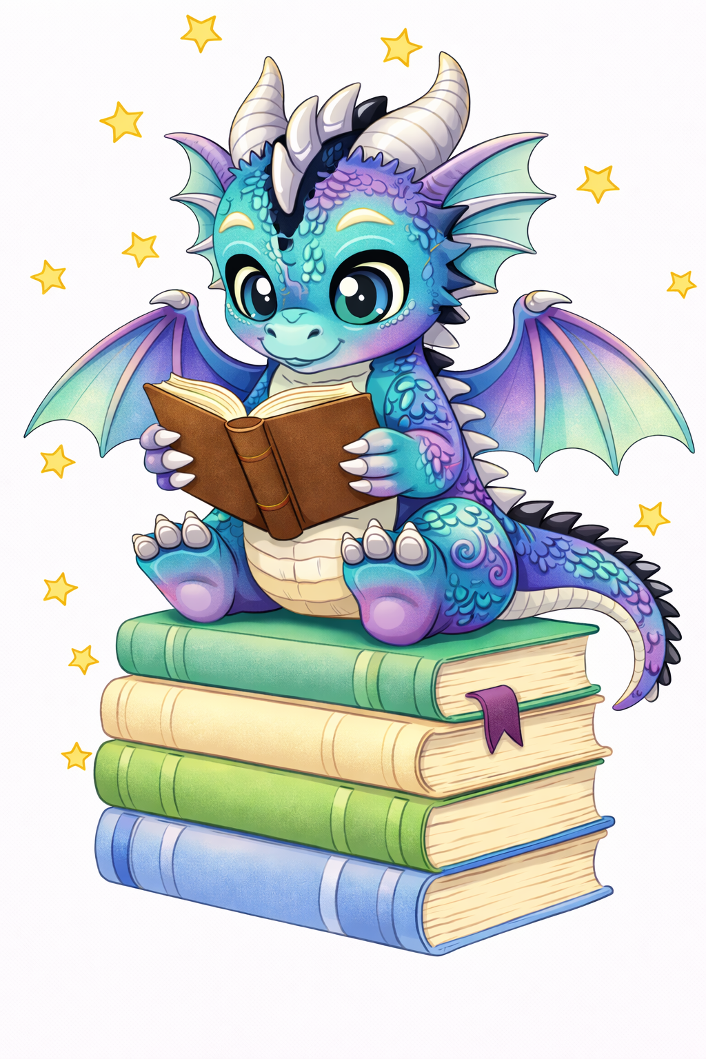 Bookish Dragon 13x13 inch pillow case - multiple options