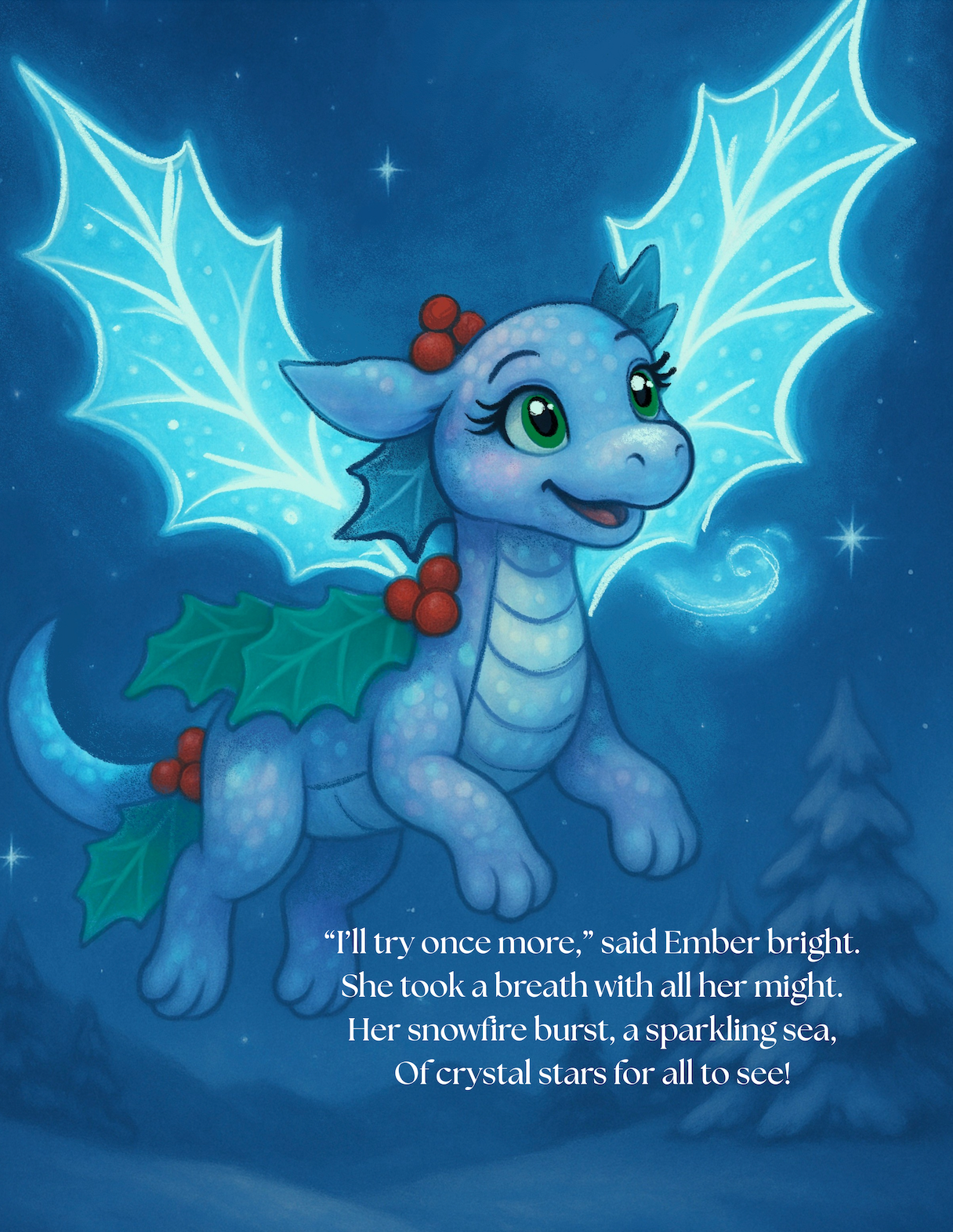PRE-ORDER: Emberly: The Christmas Dragon Who Lost Her Spark Pre-Order Now — Ships Beginning November 26th!