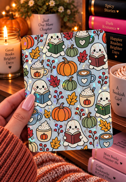 Basic 11th gen (2022) and Basic 12th gen (2024) Kindle Insert – Original Bookish Art by Wendy Owens | E-Reader Clear Case Insert | Matte or Holographic Stars