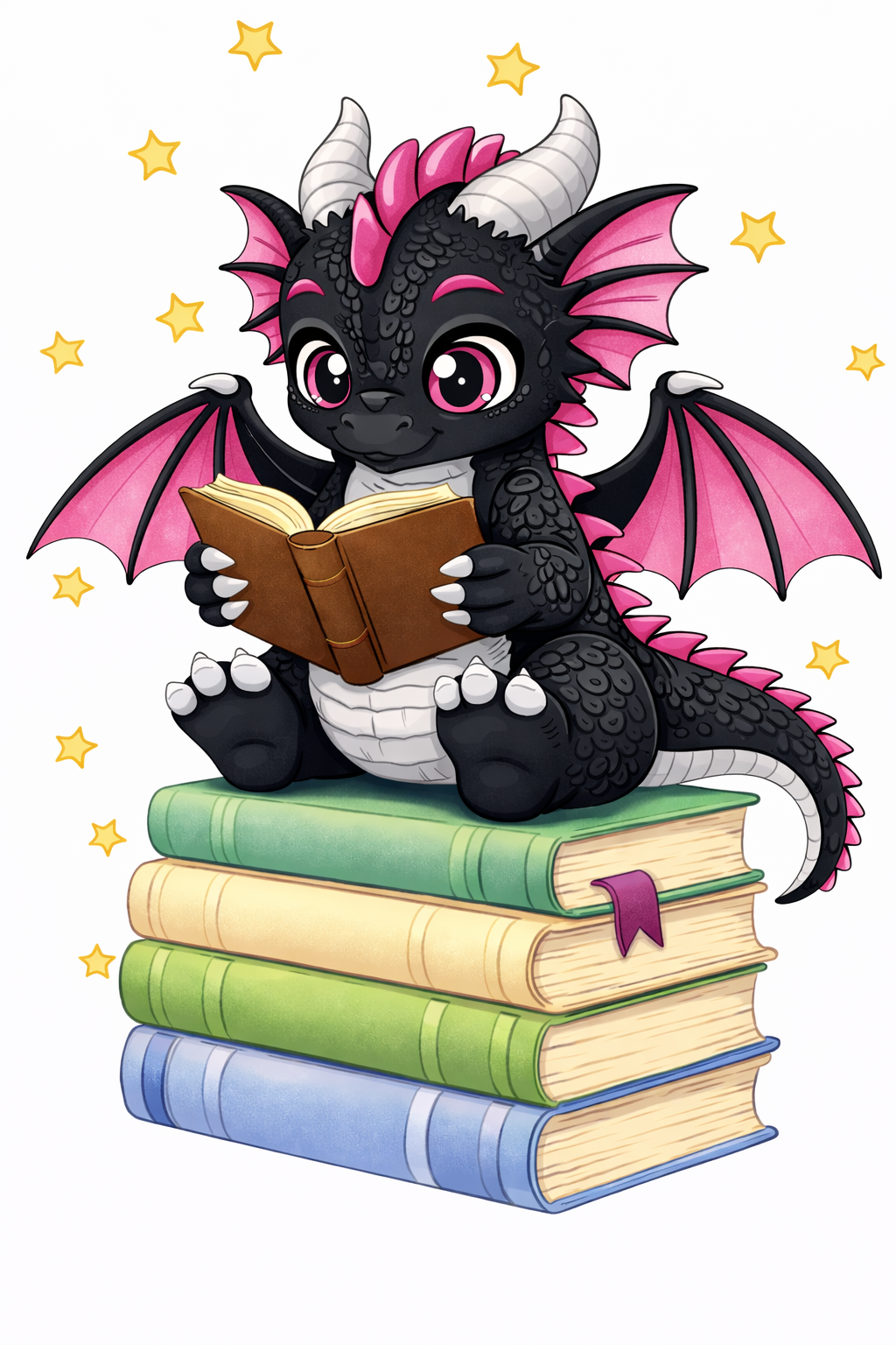 Bookish Dragon 13x13 inch pillow case - multiple options