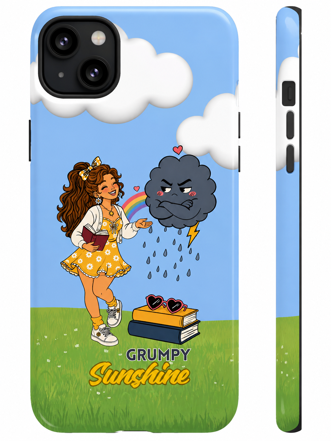 Character Based Book Lover Phone Case with MagSafe | BookTok Aesthetic | Reader Gift | Wireless Charging Compatible | Designs by Wendy Owens  iPhone 13 through 17 Pro Max & Air and Samsung Galaxy S26