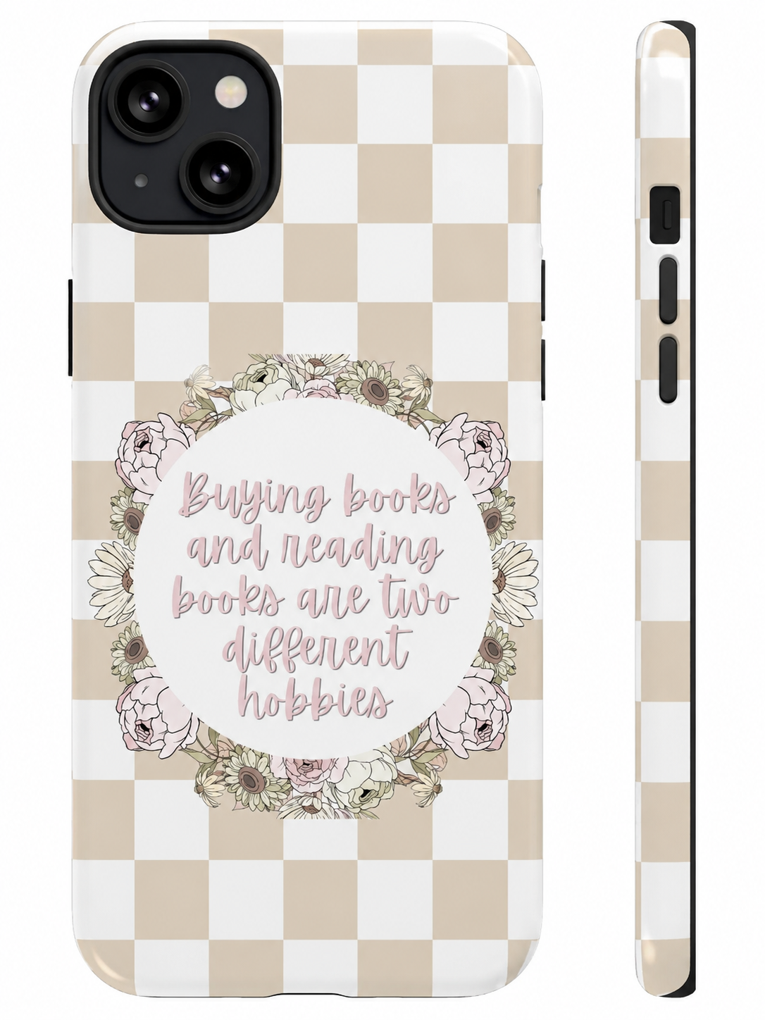 Word Based Book Lover Phone Case with MagSafe | BookTok Aesthetic | Reader Gift | Wireless Charging Compatible | Designs by Wendy Owens  iPhone 13 through 17 Pro Max & Air and Samsung Galaxy S26 (Copy)