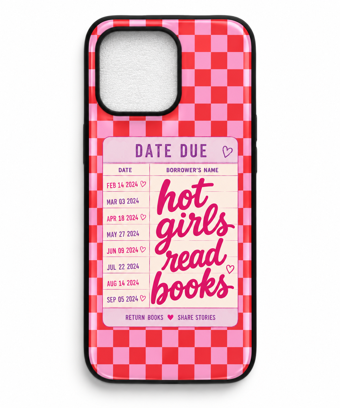 Hot boys and girls Book Lover Phone Case| BookTok Aesthetic | Reader Gift | Wireless Charging Compatible | Designs by Wendy Owens  iPhone 13 through 17 Pro Max & Air and Samsung Galaxy and Pixel