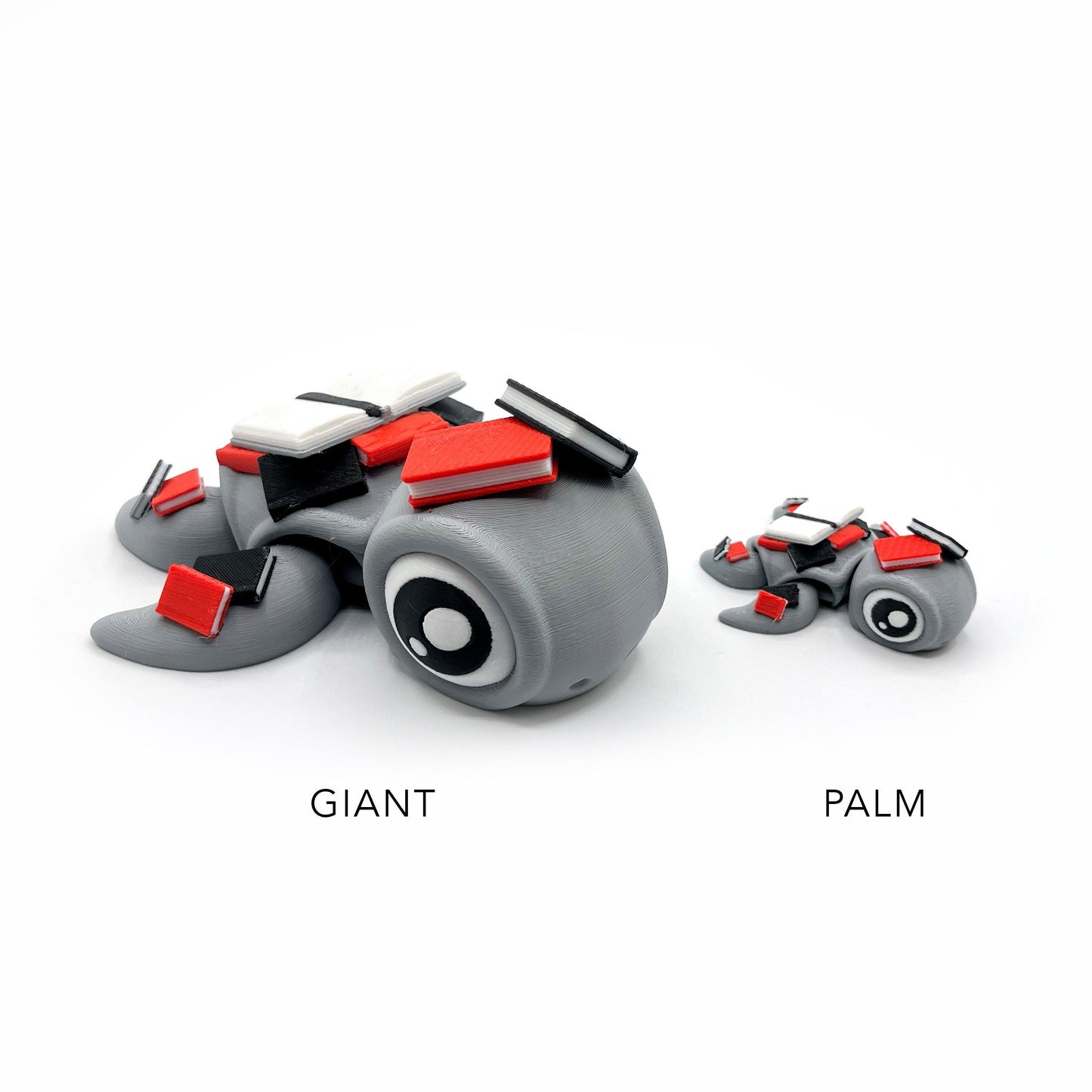 Bookish Turtles - Articulated 3D Printed Turtle Fidget