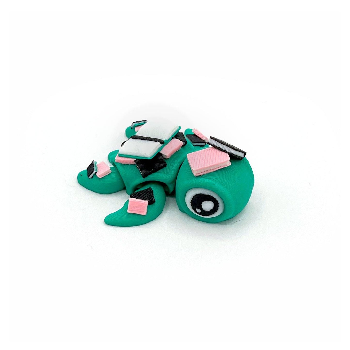 Bookish Turtles - Articulated 3D Printed Turtle Fidget