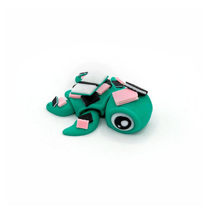 Bookish Turtles - Articulated 3D Printed Turtle Fidget