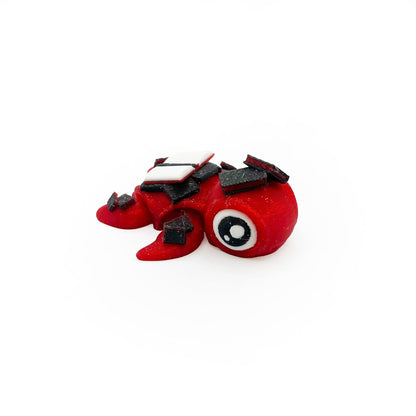 Bookish Turtles - Articulated 3D Printed Turtle Fidget