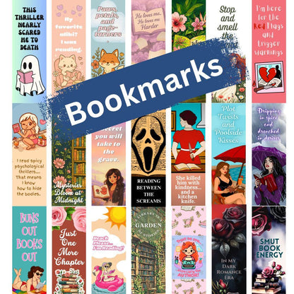 Laminated Bookmarks - various designs ranging from spice to adorable