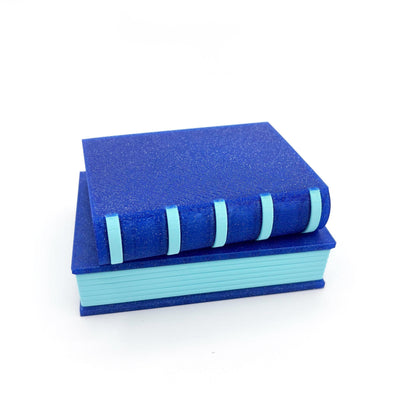Book Stack Box - 3D Printed Organizer & Container - Practical Solution for Book Lovers