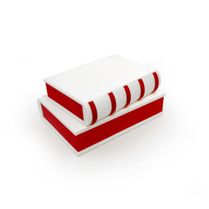 Book Stack Box - 3D Printed Organizer & Container - Practical Solution for Book Lovers