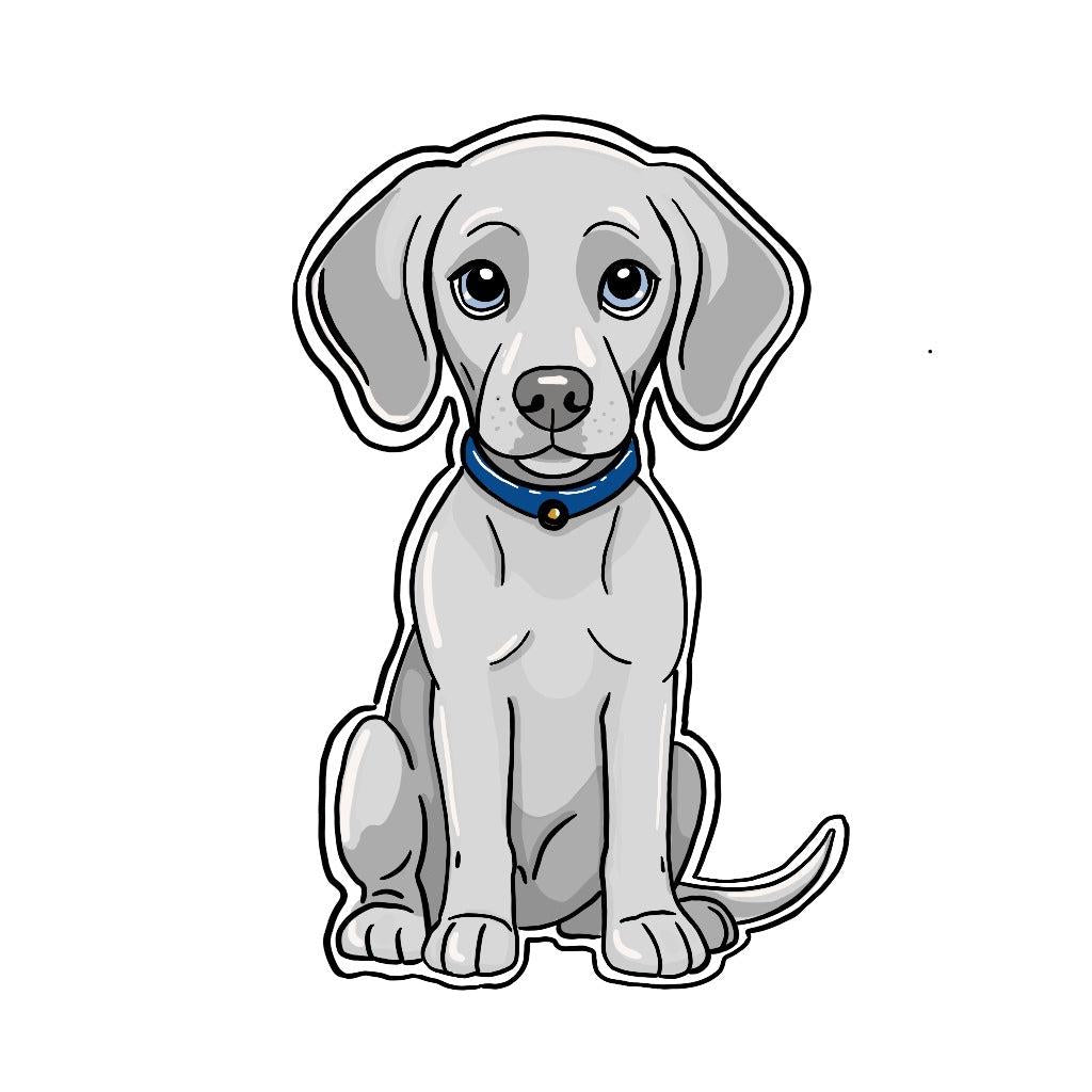 Adorable Animal Vinyl Stickers – 3 Inch Waterproof Decals (Dog Lovers + More!)