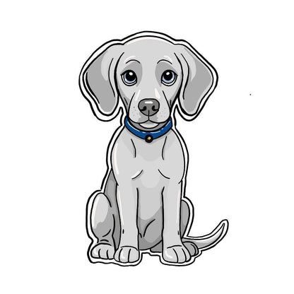 Adorable Animal Vinyl Stickers – 3 Inch Waterproof Decals (Dog Lovers + More!)