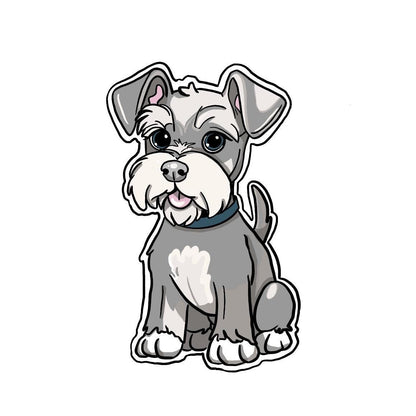 Adorable Animal Vinyl Stickers – 3 Inch Waterproof Decals (Dog Lovers + More!)