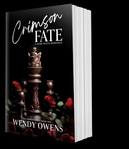 The Crimson Series - Book 2 - CRIMSON FATE - Signed Paperback