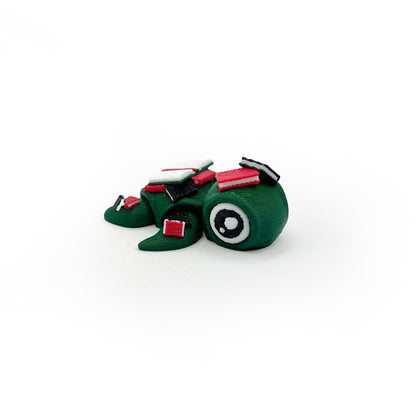 Bookish Turtles - Articulated 3D Printed Turtle Fidget
