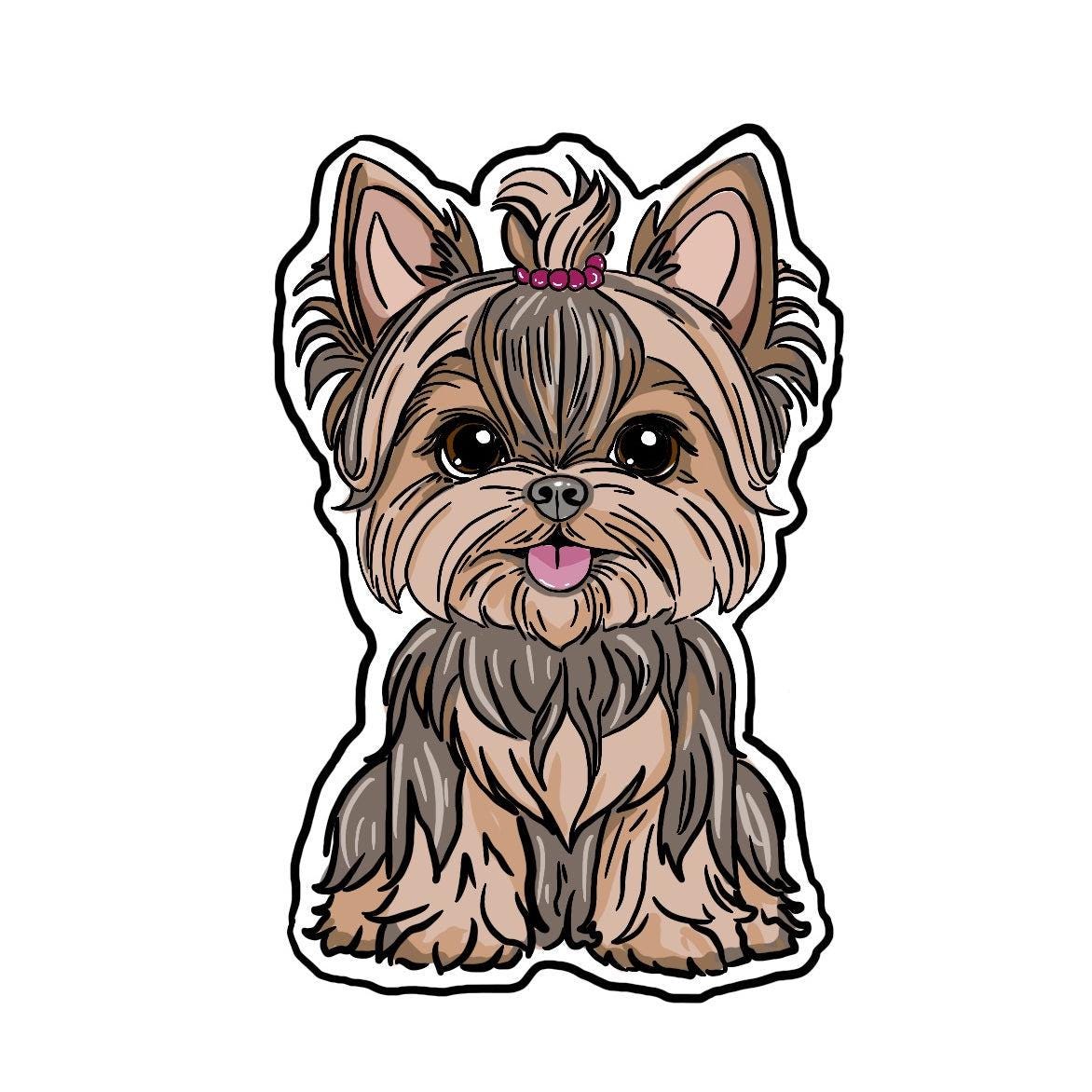Adorable Animal Vinyl Stickers – 3 Inch Waterproof Decals (Dog Lovers + More!)