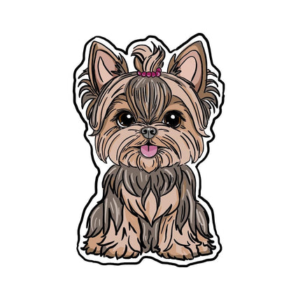 Adorable Animal Vinyl Stickers – 3 Inch Waterproof Decals (Dog Lovers + More!)