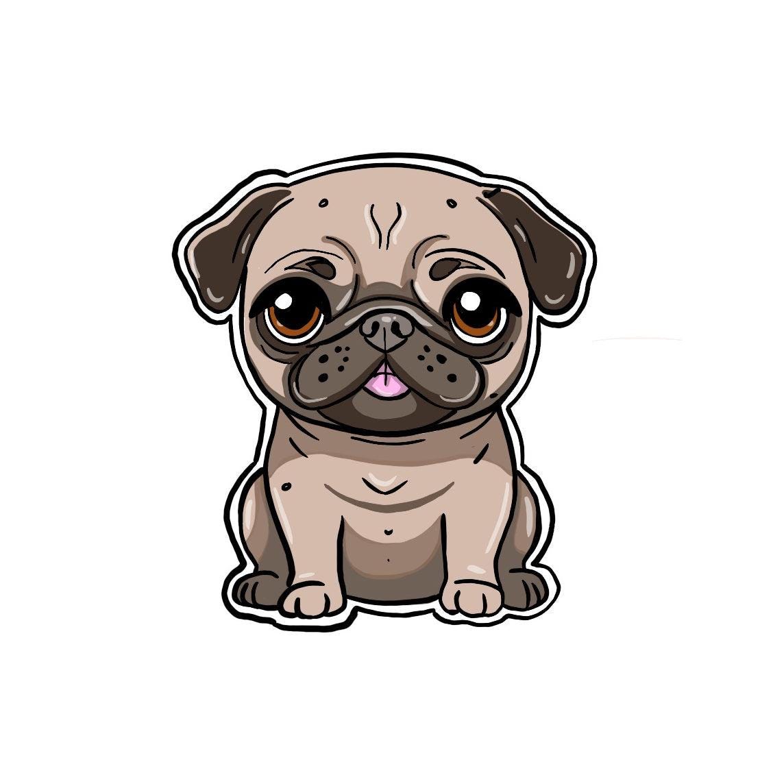 Adorable Animal Vinyl Stickers – 3 Inch Waterproof Decals (Dog Lovers + More!)