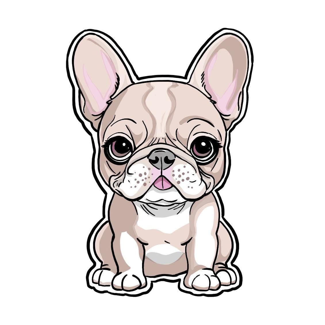 Adorable Animal Vinyl Stickers – 3 Inch Waterproof Decals (Dog Lovers + More!)