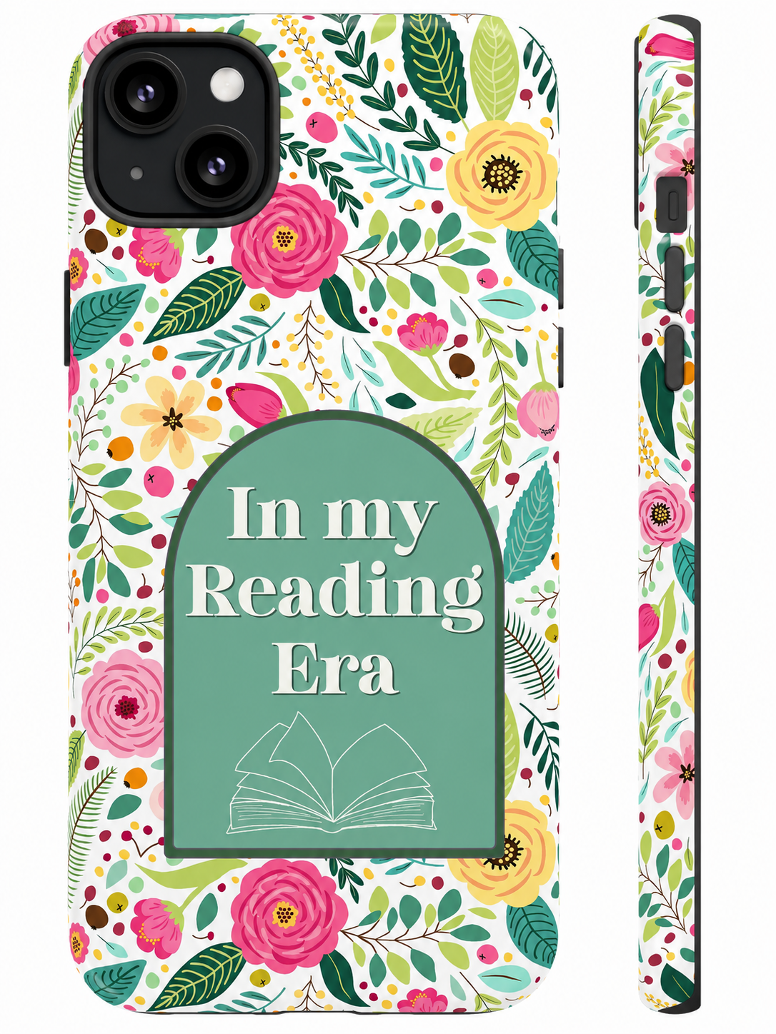Word Based Book Lover Phone Case with MagSafe | BookTok Aesthetic | Reader Gift | Wireless Charging Compatible | Designs by Wendy Owens  iPhone 13 through 17 Pro Max & Air and Samsung Galaxy S26 (Copy)