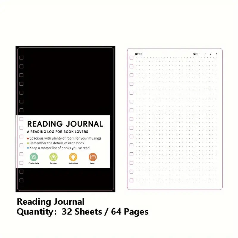 32-Sheet Ultimate Reading Companion -Reading Journal