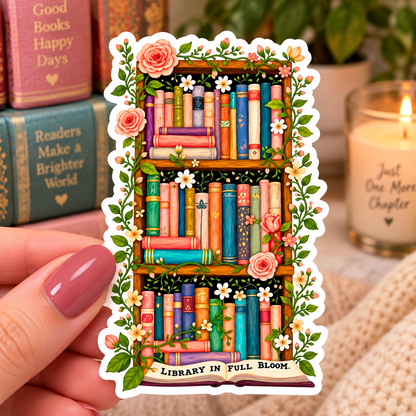 Bookish Vinyl Stickers – 3 Inch Waterproof Decals for Readers, Romantasy Fans, and Book Lovers | Bundle & Individual Options