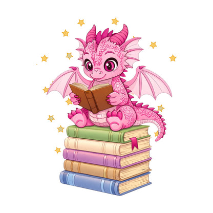Bookish Dragon 13x13 inch pillow case - multiple options