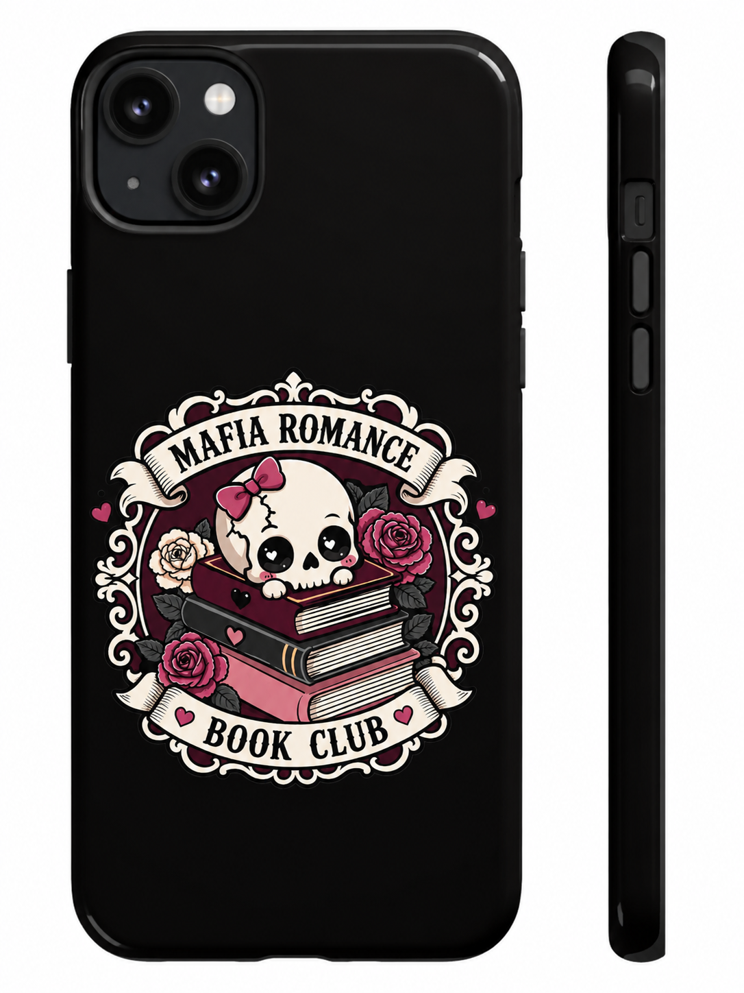 Word Based Book Lover Phone Case with MagSafe | BookTok Aesthetic | Reader Gift | Wireless Charging Compatible | Designs by Wendy Owens  iPhone 13 through 17 Pro Max & Air and Samsung Galaxy S26 (Copy)