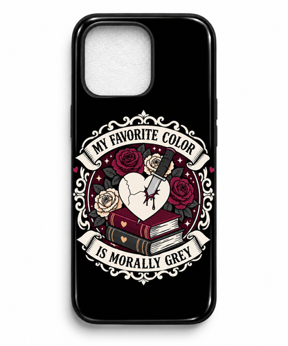 dark romance Book Lover Phone Case| BookTok Aesthetic | Reader Gift | Wireless Charging Compatible | Designs by Wendy Owens  iPhone 13 through 17 Pro Max & Air and Samsung Galaxy and Pixel