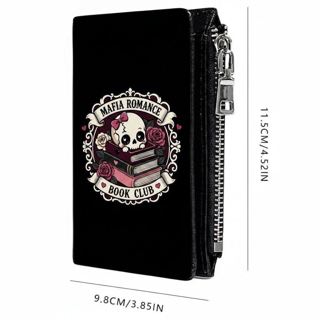 Bookish zipper Wallets. Choose Your Reader Personality