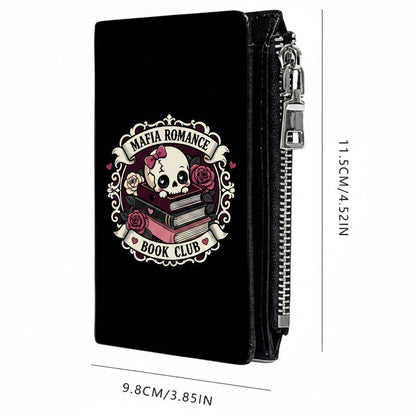 Bookish zipper Wallets. Choose Your Reader Personality
