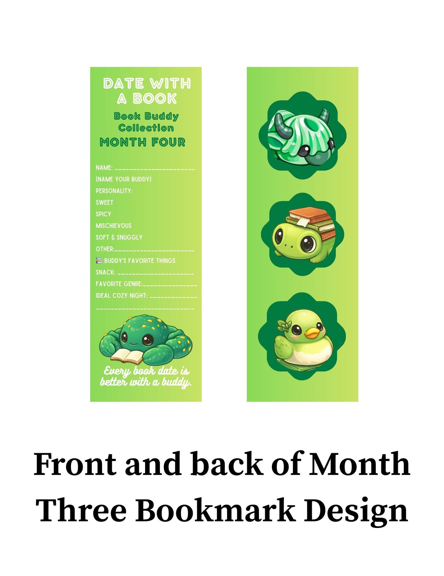 Contemporary Romance - Book Buddy Bundle – Date with a Book + Collectible Buddy Experience