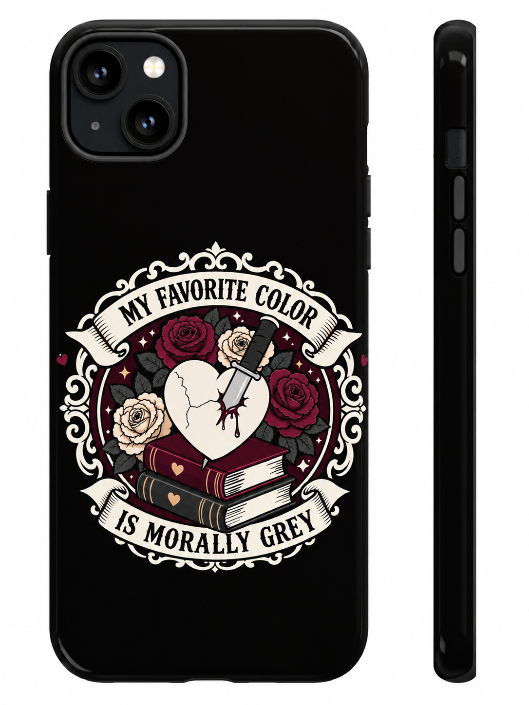 Word Based Book Lover Phone Case with MagSafe | BookTok Aesthetic | Reader Gift | Wireless Charging Compatible | Designs by Wendy Owens  iPhone 13 through 17 Pro Max & Air and Samsung Galaxy S26 (Copy)