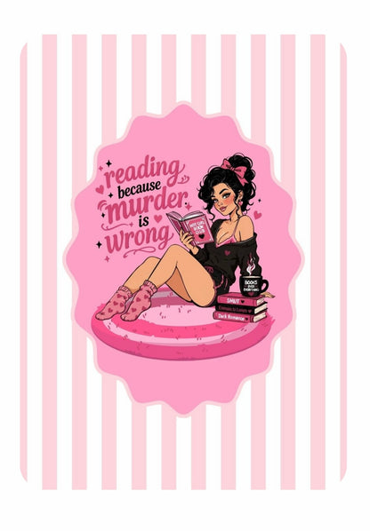 ipad mini 6/7 - clear case INSERT – Original Bookish Art by Wendy Owens | E-Reader Clear Case Insert | Matte or Holographic Stars