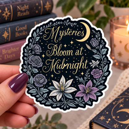 Bookish Vinyl Stickers – 3 Inch Waterproof Decals for Readers, Romantasy Fans, and Book Lovers | Bundle & Individual Options