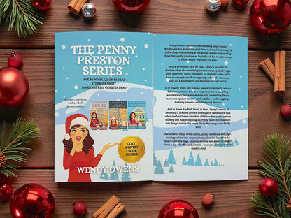 Penny Preston Omnibus Cozy Mystery 3 book bundle in one paperback