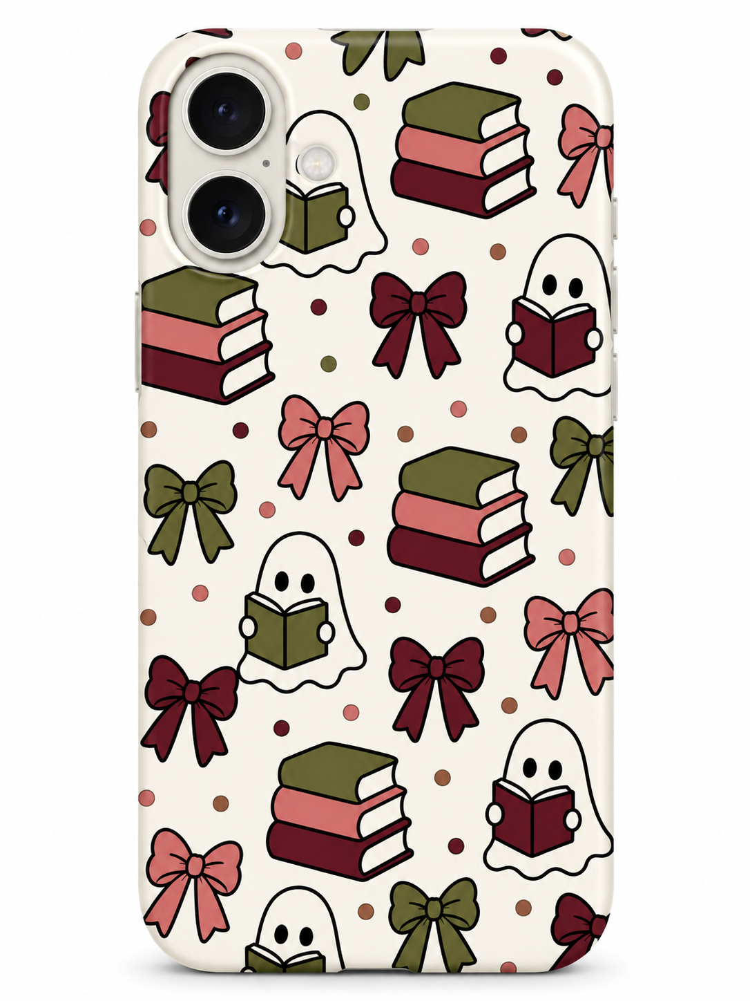 Pattern Based Book Lover Phone Case with MagSafe | BookTok Aesthetic | Reader Gift | Wireless Charging Compatible | Designs by Wendy Owens  iPhone 13 through 17 Pro Max & Air and Samsung Galaxy S26 (Copy) (Copy)